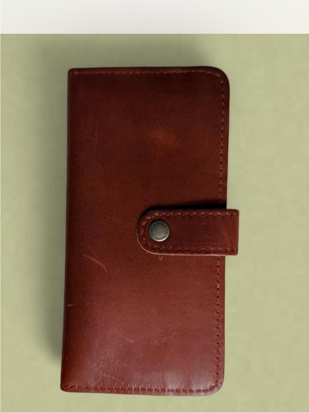 Portland Leather Chestnut Brown Leather wallet